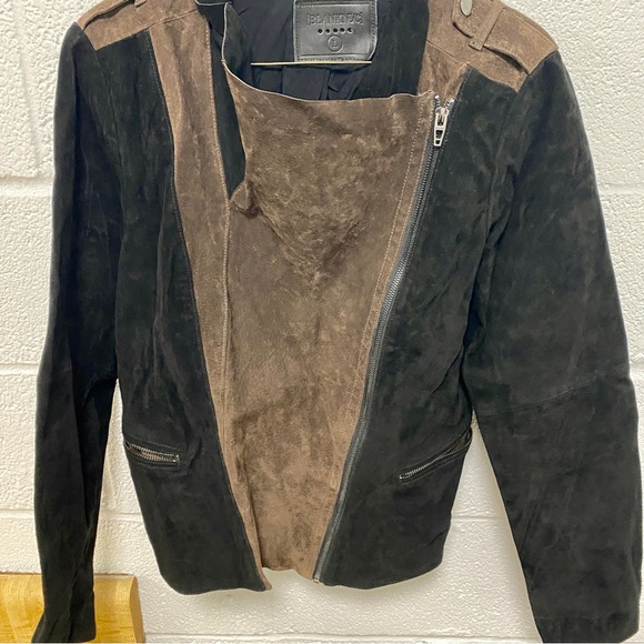 Blank NYC Leather Two Tone jacket - Picture 3 of 14